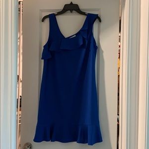 Blue cocktail dress
